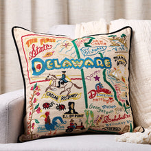 Load image into Gallery viewer, Delaware Hand-Embroidered Pillow Pillow catstudio 
