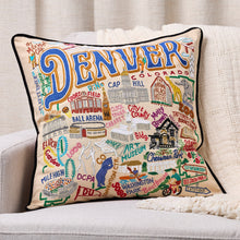 Load image into Gallery viewer, Denver Hand-Embroidered Pillow Pillow catstudio 
