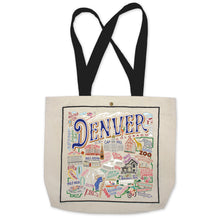 Load image into Gallery viewer, Denver Tote Bag Canvas Tote Bag catstudio 
