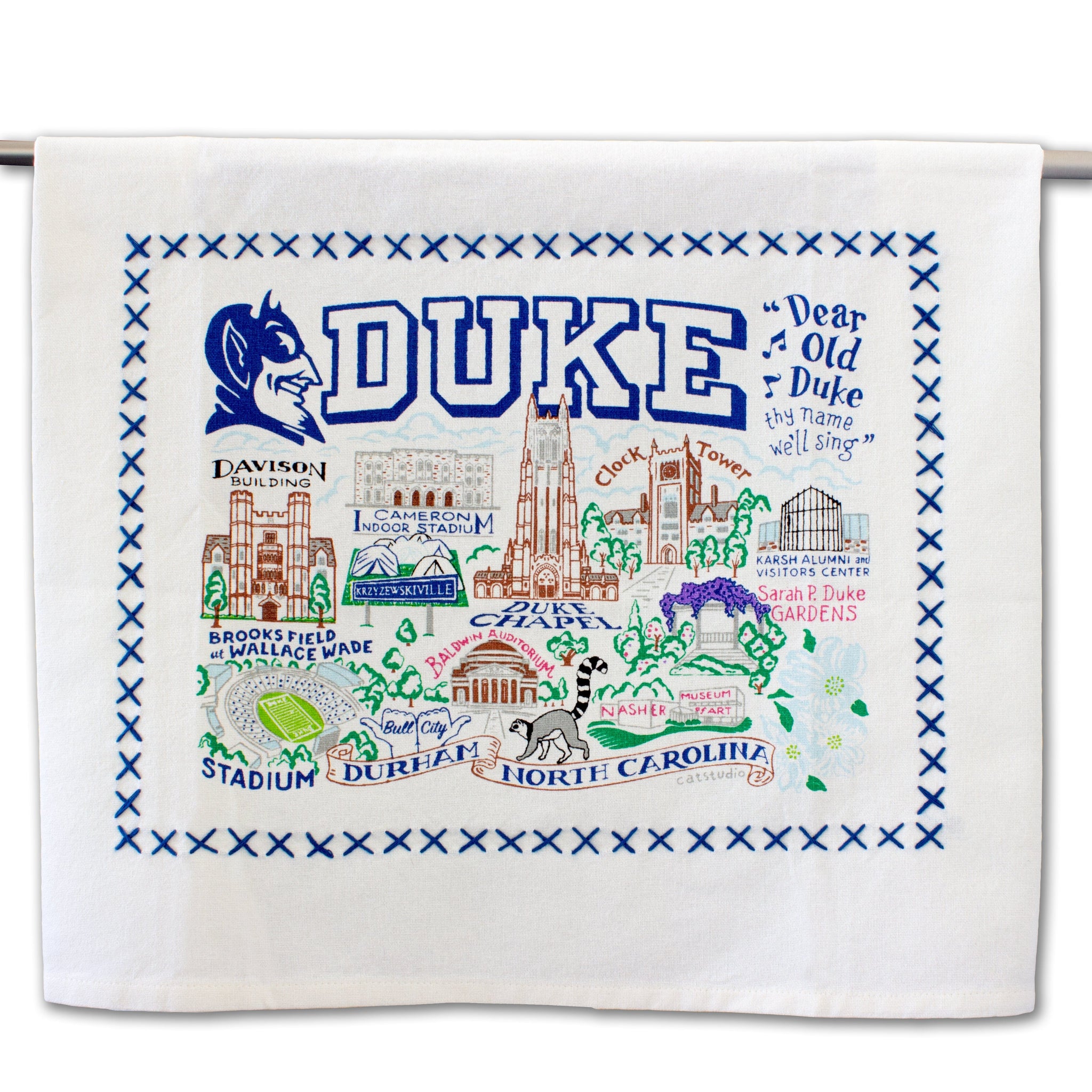 Duke University Dish Towel | Collegiate Collection by catstudio