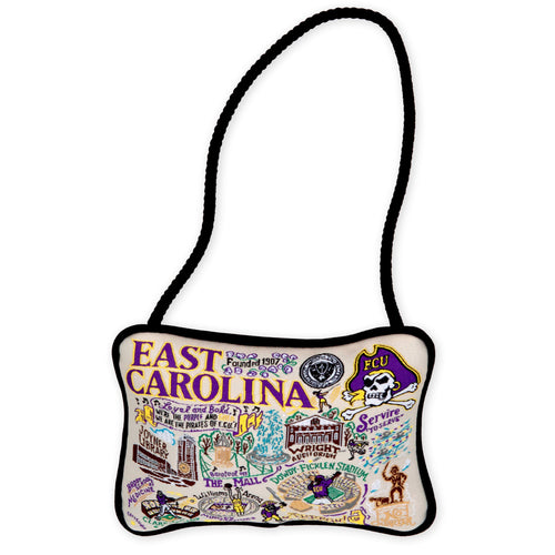 East Carolina University Collegiate Mini Pillow Ornament Mini Pillow catstudio