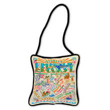 Load image into Gallery viewer, Emerald Coast Mini Pillow Ornament Mini Pillow catstudio
