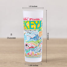 Load image into Gallery viewer, Florida Keys Shot Glass Shot Glass catstudio 

