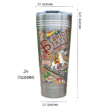 Load image into Gallery viewer, Florida State University Collegiate Thermal Tumbler Thermal Tumbler catstudio
