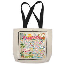 Load image into Gallery viewer, Florida Tote Bag Canvas Tote Bag catstudio 
