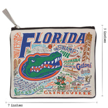 Load image into Gallery viewer, Florida, University of Collegiate Zip Pouch Pouch catstudio 
