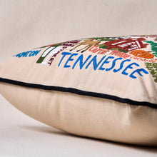 Load image into Gallery viewer, Franklin Hand-Embroidered Pillow Pillow catstudio 
