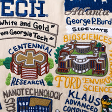 Load image into Gallery viewer, Georgia Tech Collegiate Embroidered Pillow Pillow catstudio 
