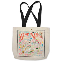 Load image into Gallery viewer, Georgia Tote Bag Canvas Tote Bag catstudio 
