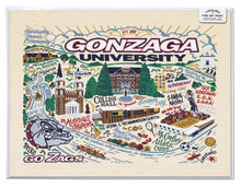 Load image into Gallery viewer, Gonzaga University Collegiate Fine Art Print Art Print catstudio 

