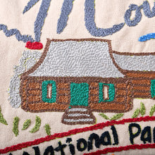 Load image into Gallery viewer, Great Smoky Mountains Hand-Embroidered Pillow Pillow catstudio 
