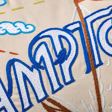 Load image into Gallery viewer, Hamptons Hand-Embroidered Pillow Pillow catstudio 
