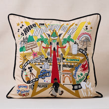 Load image into Gallery viewer, Hollywood Hand-Embroidered Pillow Pillow catstudio 
