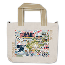 Load image into Gallery viewer, Howard University Collegiate Collegiate Tote Bag Collegiate Tote Bag catstudio

