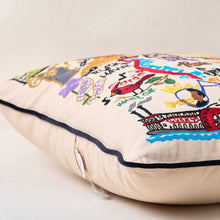 Load image into Gallery viewer, Illinois Hand-Embroidered Pillow Pillow catstudio 
