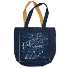 Load image into Gallery viewer, Indiana Denim Tote Bag Denim Tote Bag catstudio 
