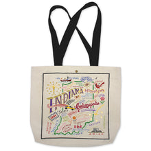 Load image into Gallery viewer, Indiana Tote Bag Canvas Tote Bag catstudio 
