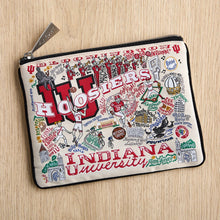 Load image into Gallery viewer, Indiana University Collegiate Zip Pouch Pouch catstudio 
