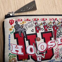 Load image into Gallery viewer, Indiana University Collegiate Zip Pouch Pouch catstudio 
