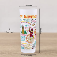 Load image into Gallery viewer, Iowa State University Collegiate Shot Glass Shot Glass catstudio 
