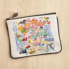 Load image into Gallery viewer, Iowa Zip Pouch - Natural Pouch catstudio 
