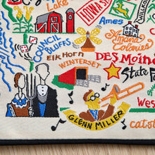Load image into Gallery viewer, Iowa Zip Pouch - Natural Pouch catstudio 
