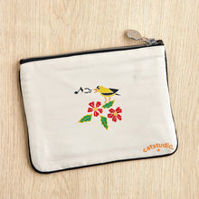 Load image into Gallery viewer, Iowa Zip Pouch - Natural Pouch catstudio 
