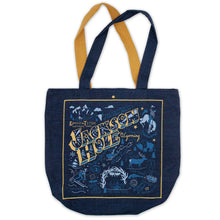 Load image into Gallery viewer, Jackson Hole Denim Tote Bag Denim Tote Bag catstudio 
