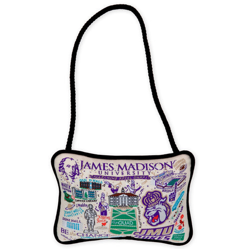 James Madison University Collegiate Mini Pillow Ornament Mini Pillow catstudio