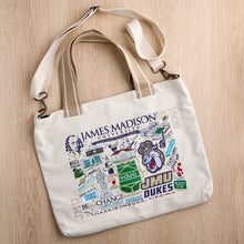 Load image into Gallery viewer, James Madison University Collegiate Tote Bag Collegiate Collegiate Tote Bag catstudio 
