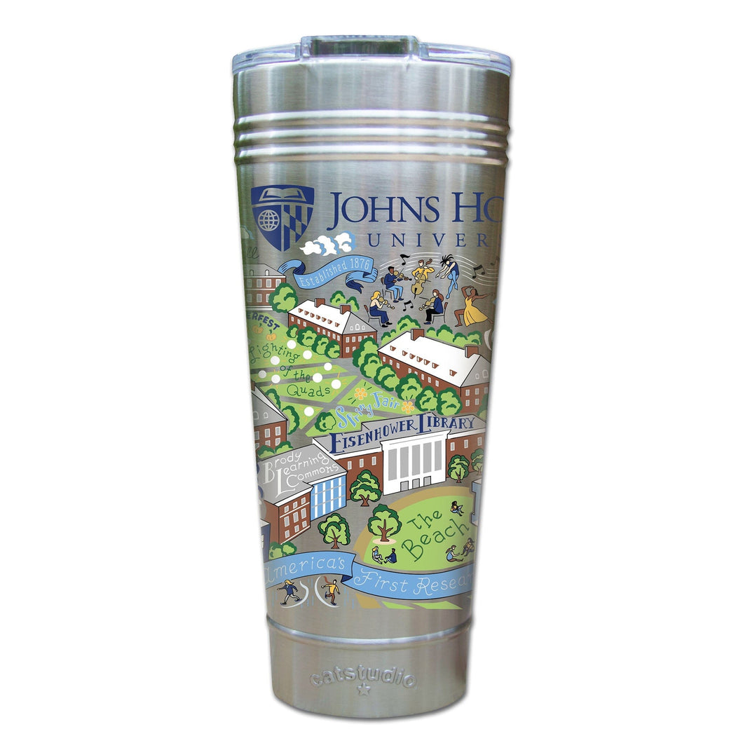 Johns Hopkins University Collegiate Thermal Tumbler Thermal Tumbler catstudio