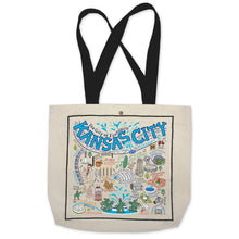 Load image into Gallery viewer, Kansas City Tote Bag Canvas Tote Bag catstudio 
