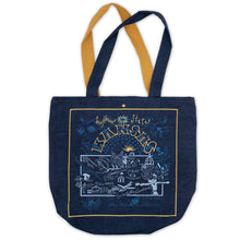 Load image into Gallery viewer, Kansas Denim Tote Bag Denim Tote Bag catstudio 
