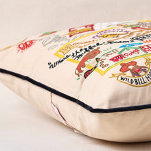 Load image into Gallery viewer, Kansas Hand-Embroidered Pillow Pillow catstudio 

