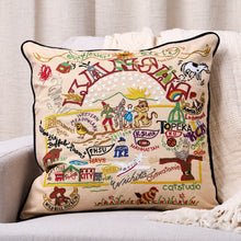 Load image into Gallery viewer, Kansas Hand-Embroidered Pillow Pillow catstudio 
