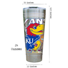 Load image into Gallery viewer, Kansas, University of Collegiate Thermal Tumbler Thermal Tumbler catstudio 
