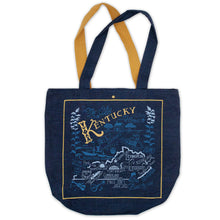 Load image into Gallery viewer, Kentucky Denim Tote Bag Denim Tote Bag catstudio 
