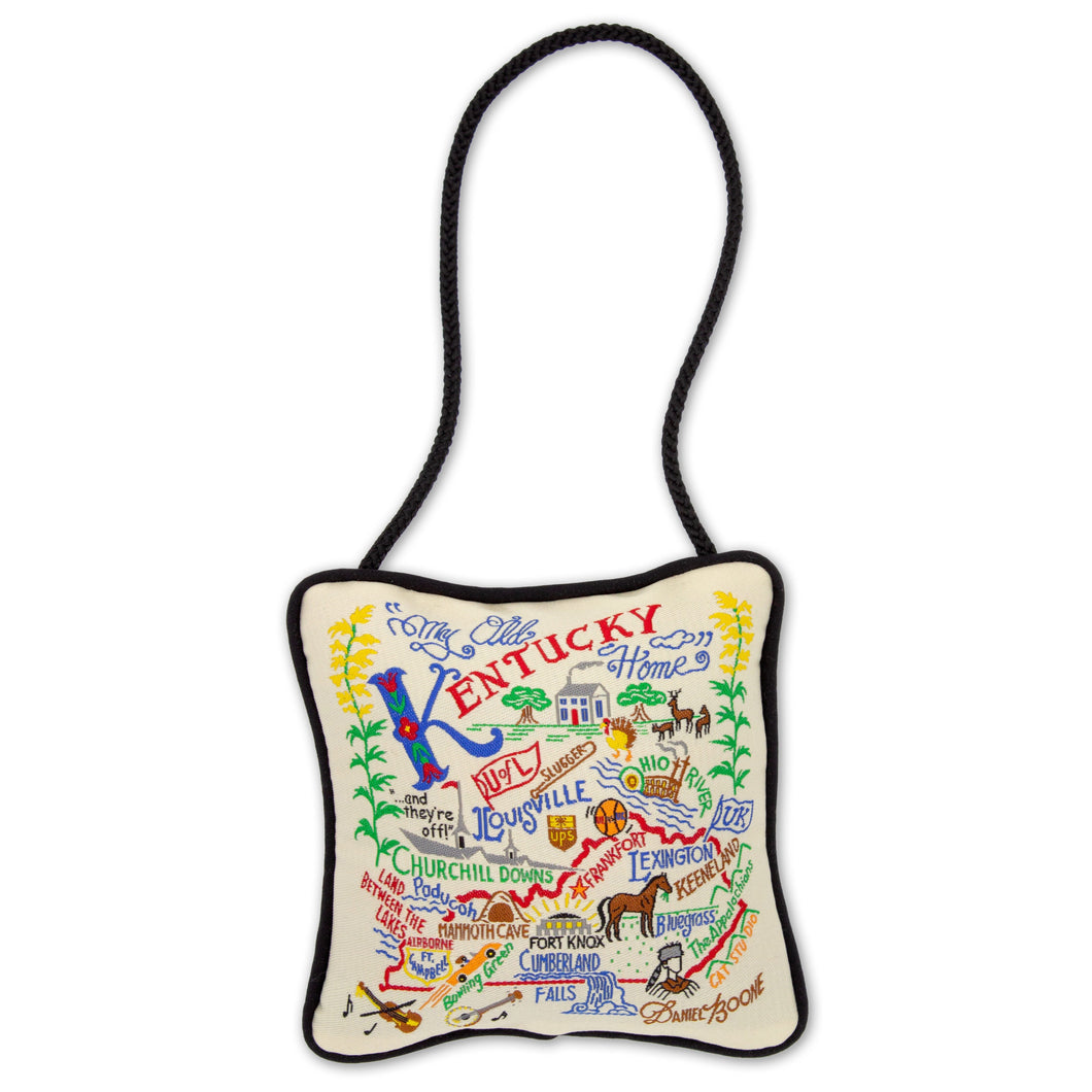 Kentucky woven Mini Pillow Ornament by catstudio