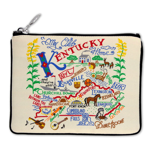 Kentucky Zip Pouch Pouch catstudio