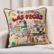 Load image into Gallery viewer, Las Vegas Hand-Embroidered Pillow Pillow catstudio 
