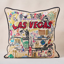 Load image into Gallery viewer, Las Vegas Hand-Embroidered Pillow Pillow catstudio 
