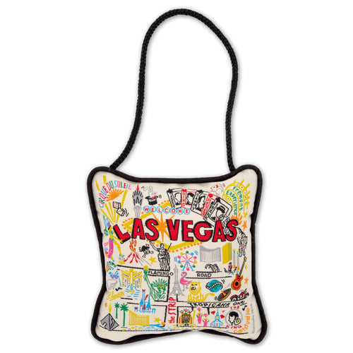 Las Vegas woven Mini Pillow Ornament by catstudio
