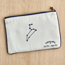 Load image into Gallery viewer, Leo Astrology Zip Pouch Pouch catstudio 

