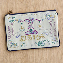 Load image into Gallery viewer, Libra Astrology Zip Pouch Pouch catstudio 

