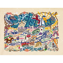 Load image into Gallery viewer, Long Island Fine Art Print Art Print catstudio
