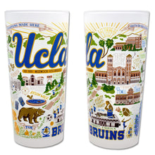 Load image into Gallery viewer, Los Angeles, University of CA (UCLA) Collegiate Drinking Glass Glass catstudio 
