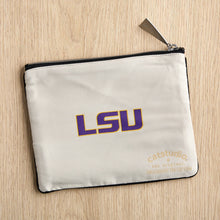 Load image into Gallery viewer, Louisiana State University (LSU) Collegiate Zip Pouch Pouch catstudio 
