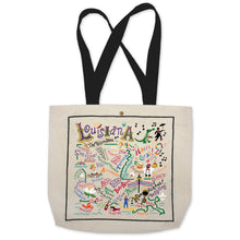 Load image into Gallery viewer, Louisiana Tote Bag Canvas Tote Bag catstudio 
