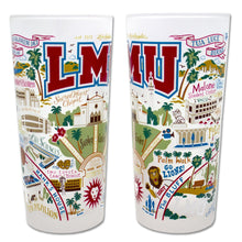 Load image into Gallery viewer, Loyola Marymount University Collegiate Drinking Glass Glass catstudio 
