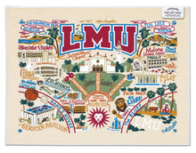 Load image into Gallery viewer, Loyola Marymount University Collegiate Fine Art Print Art Print catstudio 
